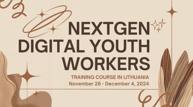 Participa a la formació europea “NextGen Digital Youth Workers” i adquireix noves habilitats digitals!